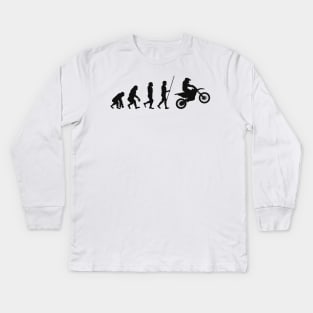 Motocross Kids Long Sleeve T-Shirt